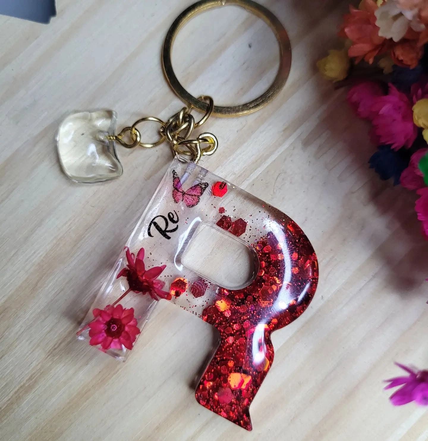 Chaveiro personalizado em resina
